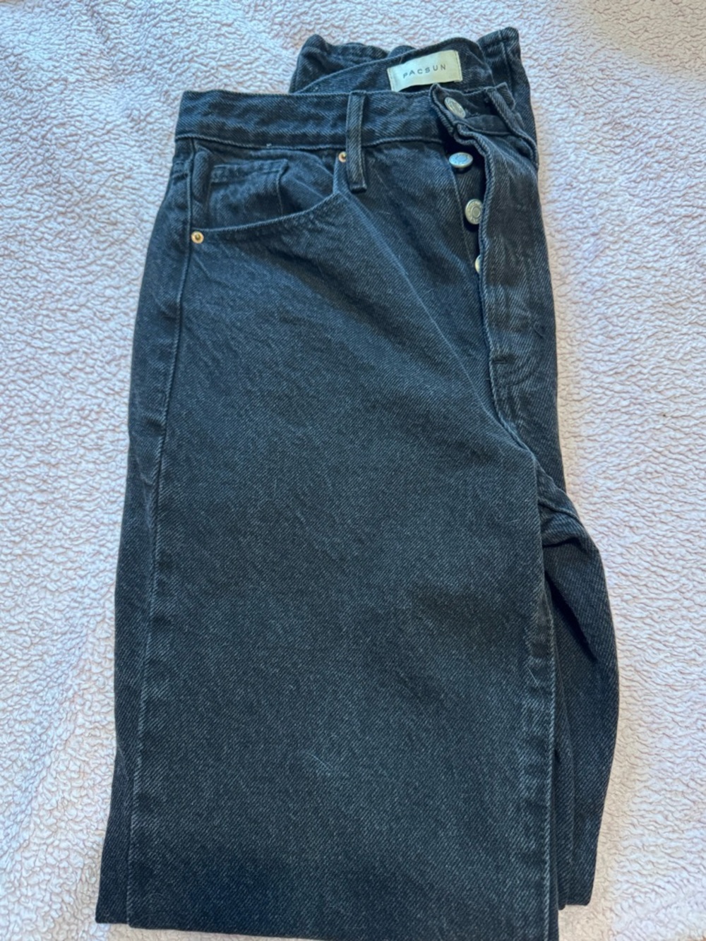 PacSun Dad Jean, size 26, black